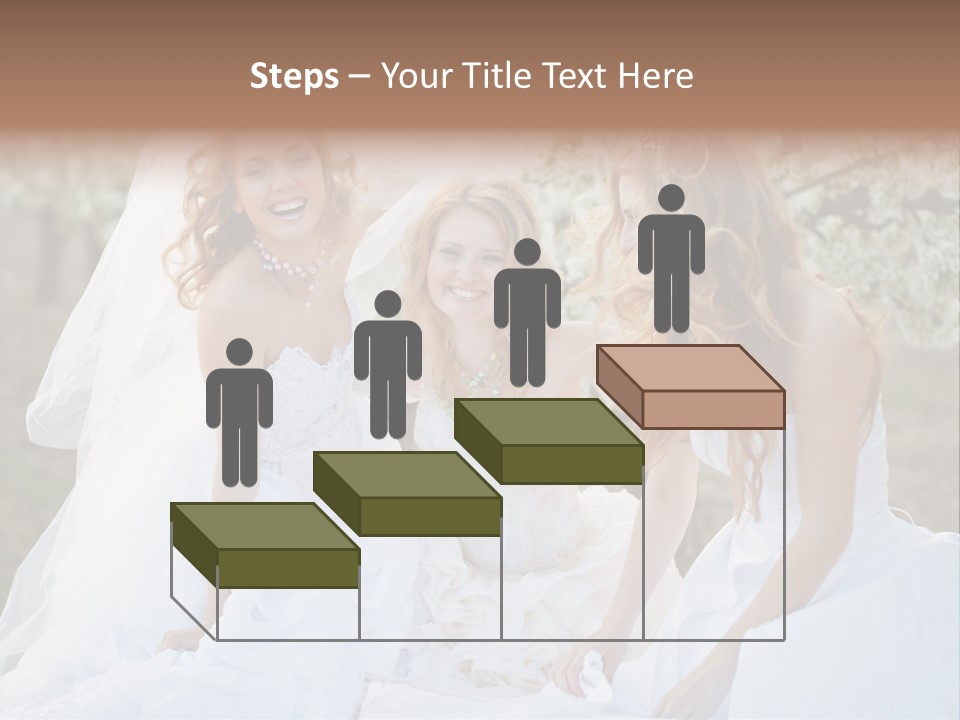 Nice Bush Bride PowerPoint Template