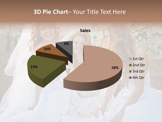 Nice Bush Bride PowerPoint Template
