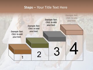 Nice Bush Bride PowerPoint Template