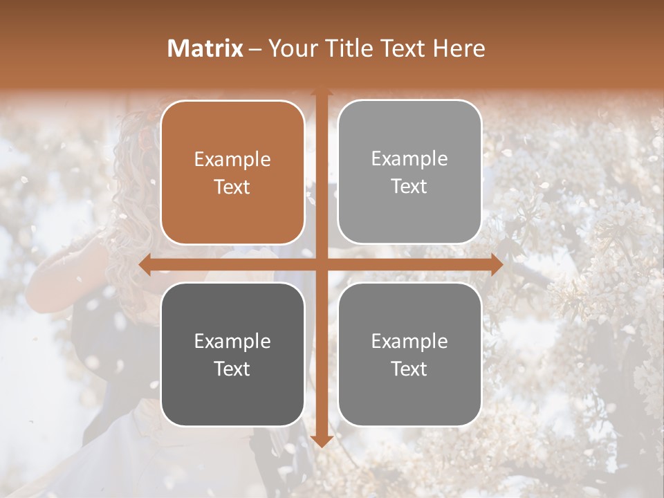 Togetherness Flower Nature PowerPoint Template