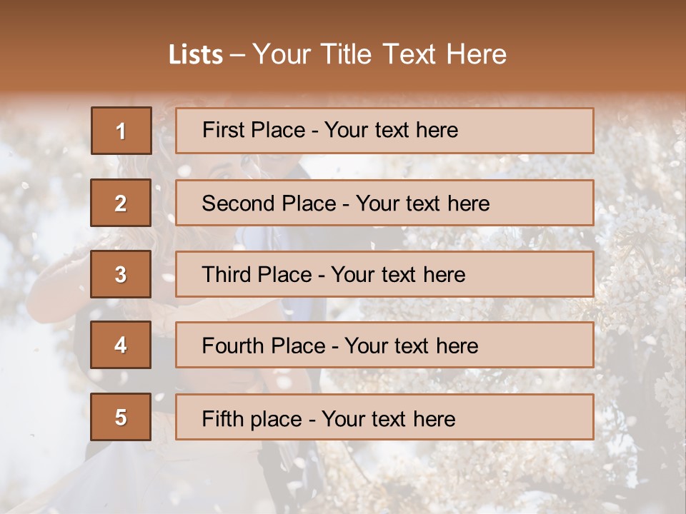 Togetherness Flower Nature PowerPoint Template