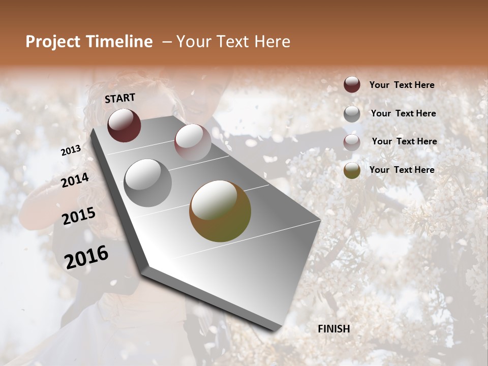 Togetherness Flower Nature PowerPoint Template