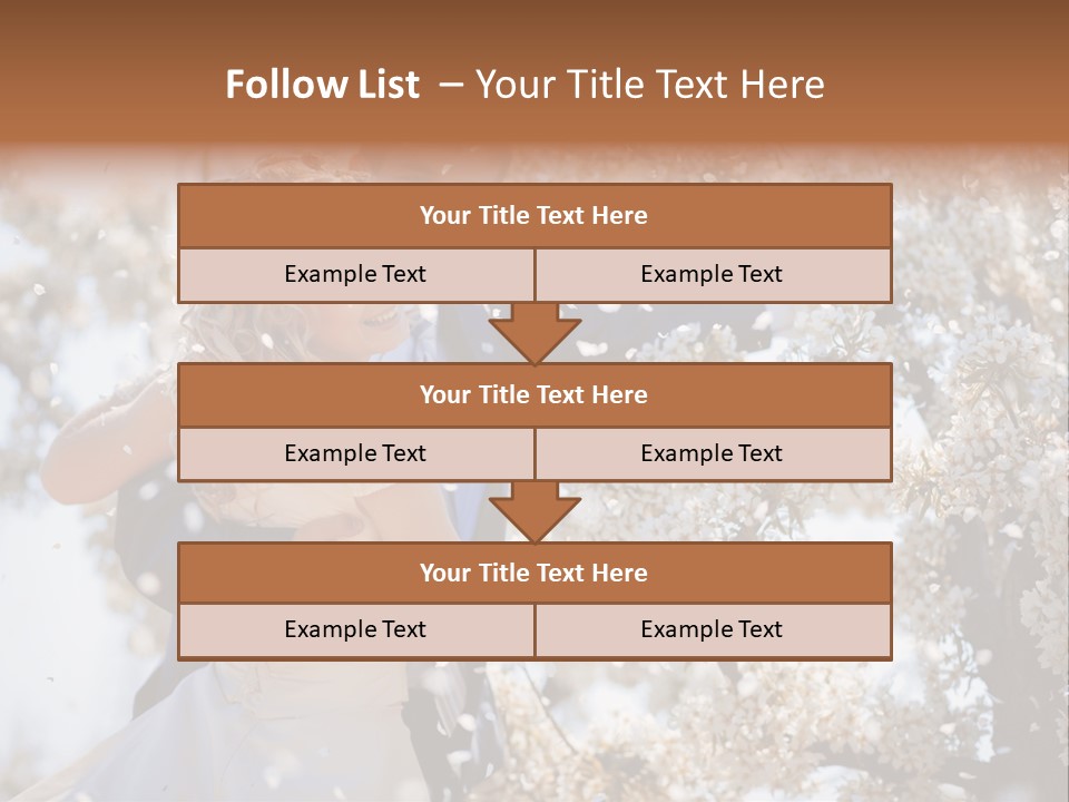 Togetherness Flower Nature PowerPoint Template