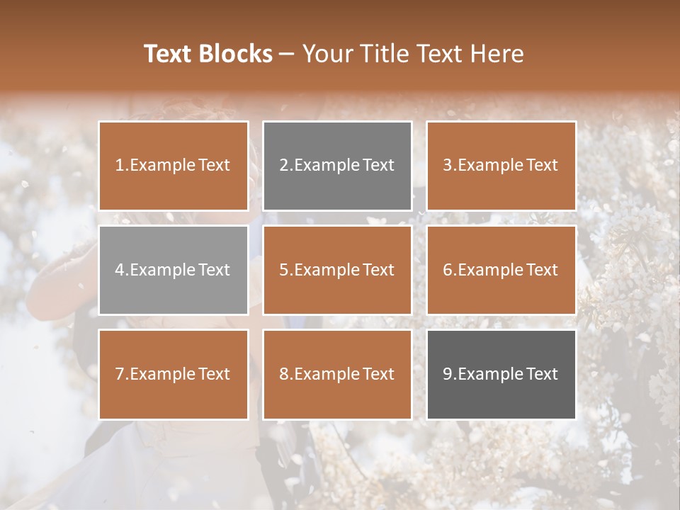 Togetherness Flower Nature PowerPoint Template