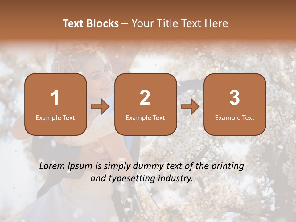 Togetherness Flower Nature PowerPoint Template