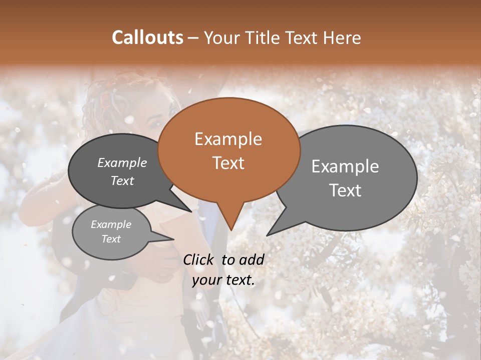 Togetherness Flower Nature PowerPoint Template