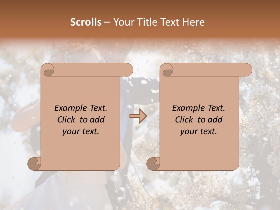 Togetherness Flower Nature PowerPoint Template