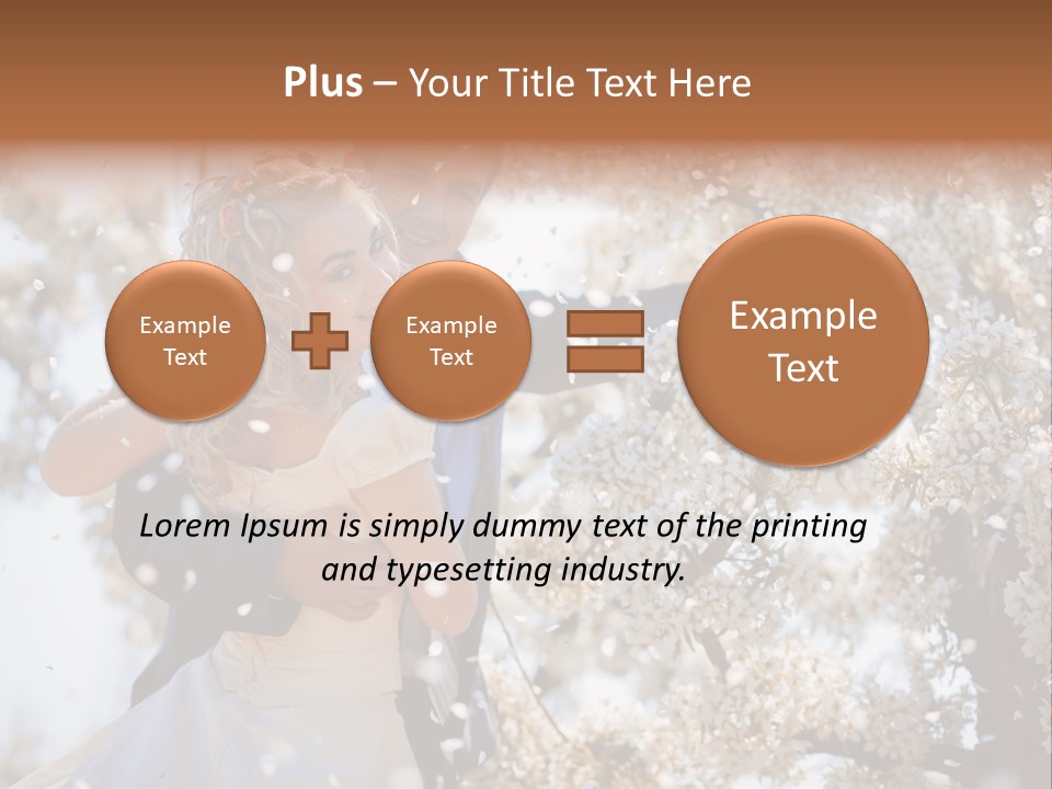 Togetherness Flower Nature PowerPoint Template