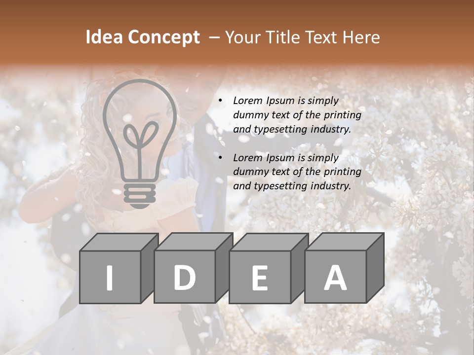 Togetherness Flower Nature PowerPoint Template