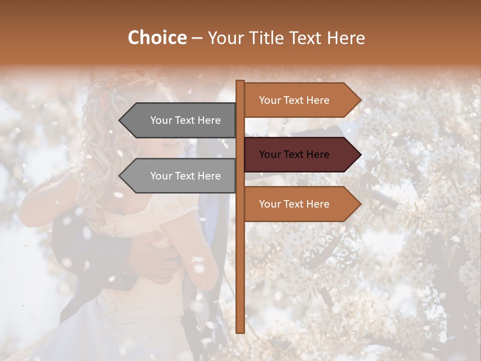 Togetherness Flower Nature PowerPoint Template
