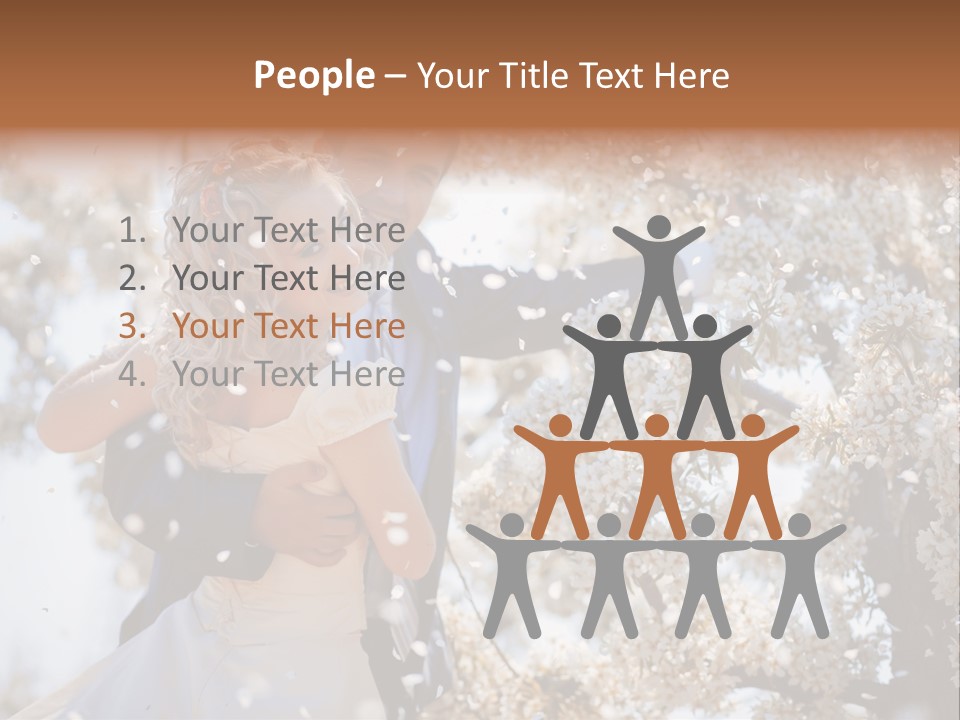 Togetherness Flower Nature PowerPoint Template