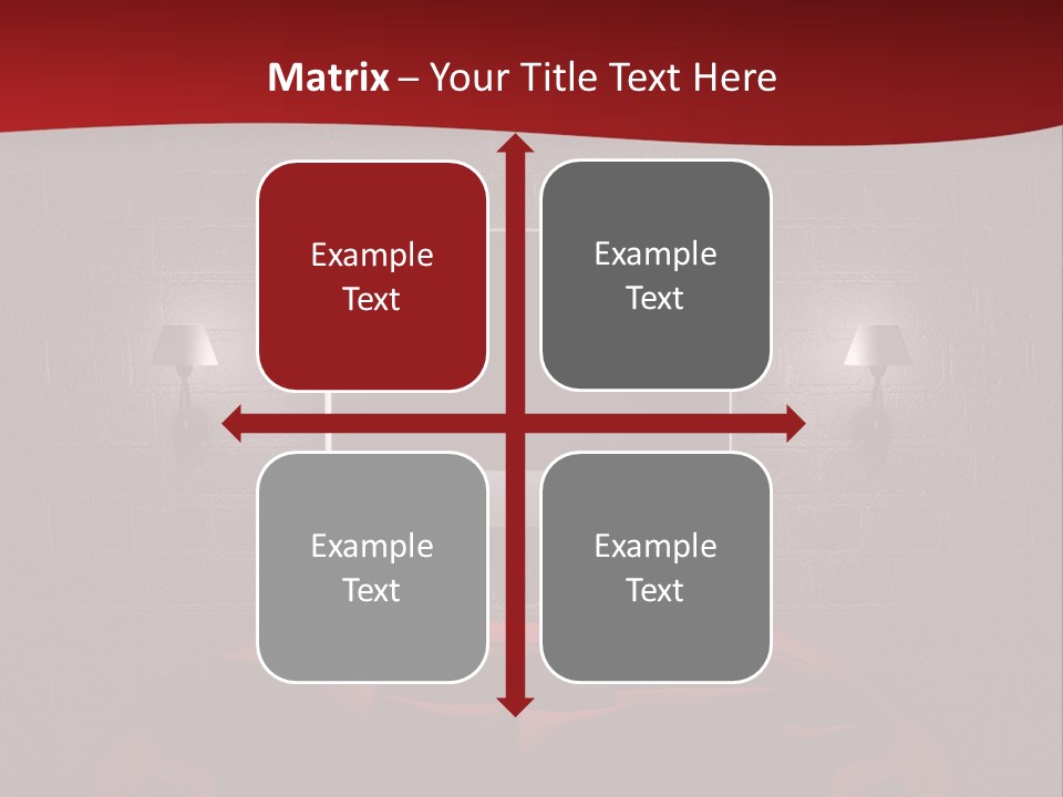 Wall Modern Lcd PowerPoint Template