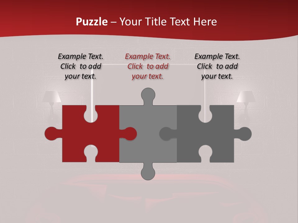 Wall Modern Lcd PowerPoint Template