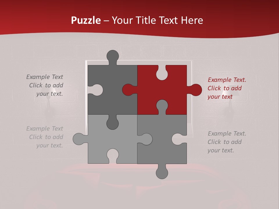 Wall Modern Lcd PowerPoint Template