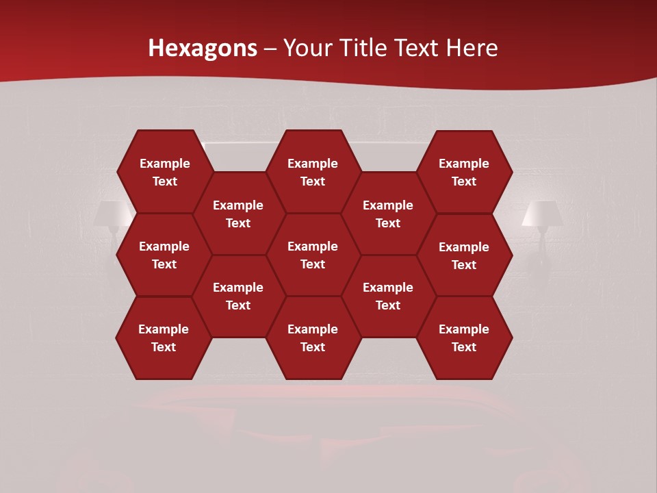 Wall Modern Lcd PowerPoint Template