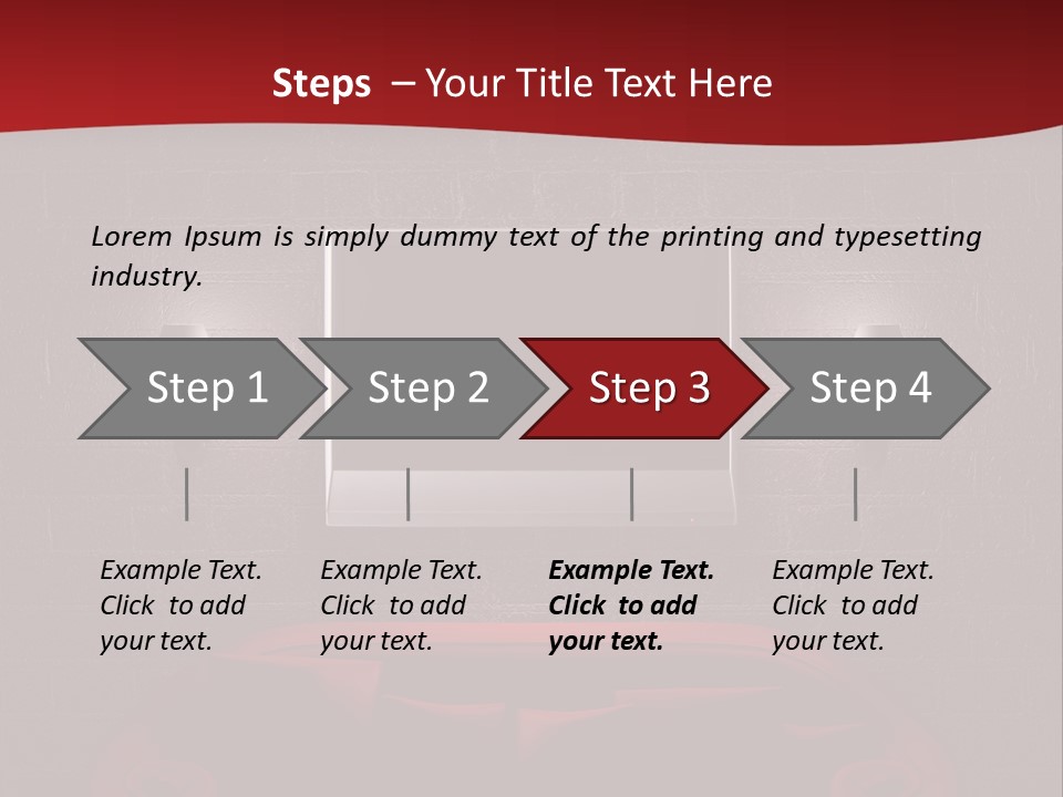 Wall Modern Lcd PowerPoint Template