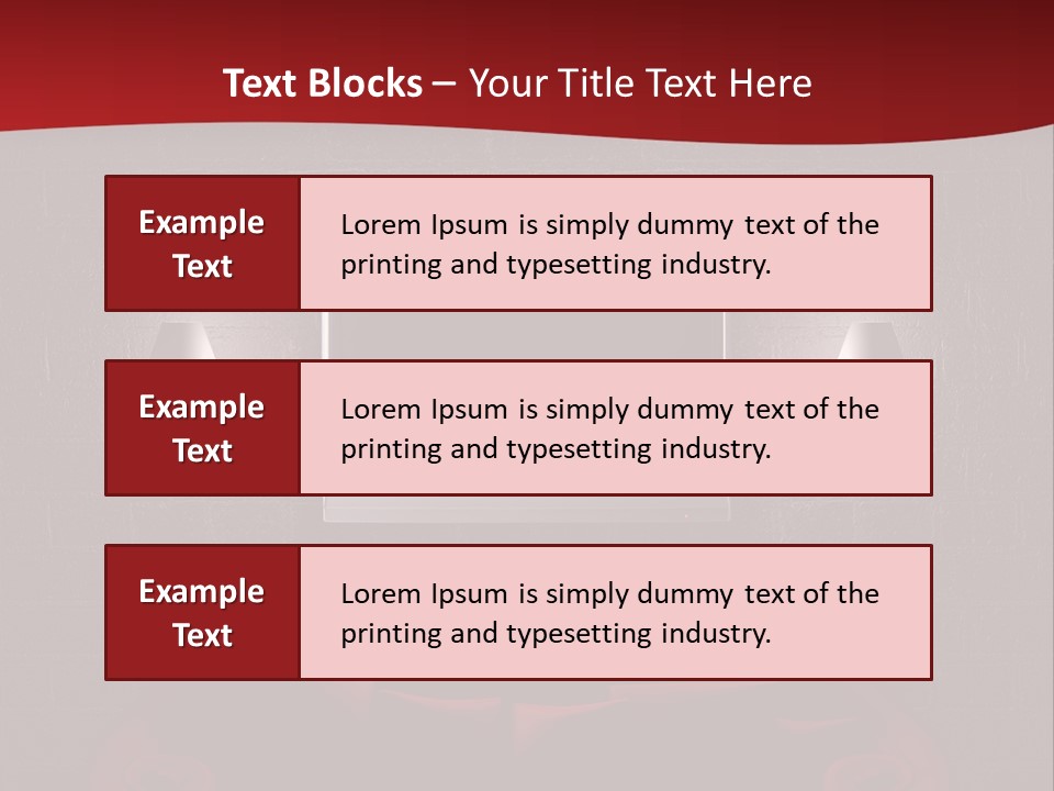 Wall Modern Lcd PowerPoint Template