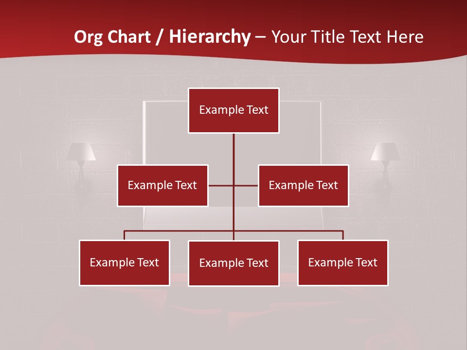 Wall Modern Lcd PowerPoint Template