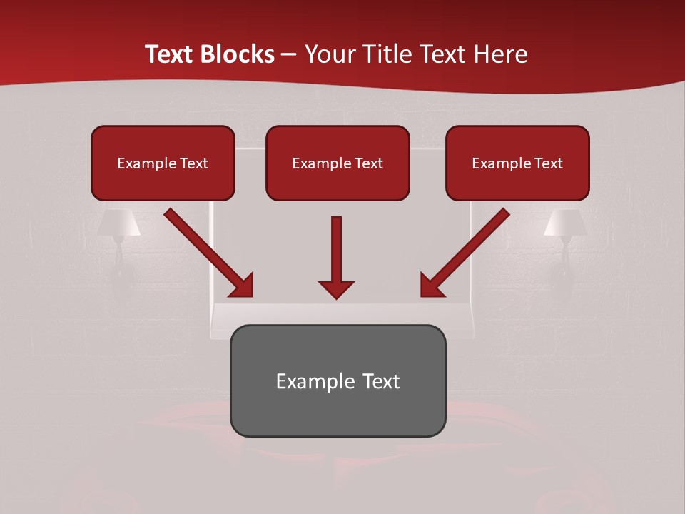 Wall Modern Lcd PowerPoint Template