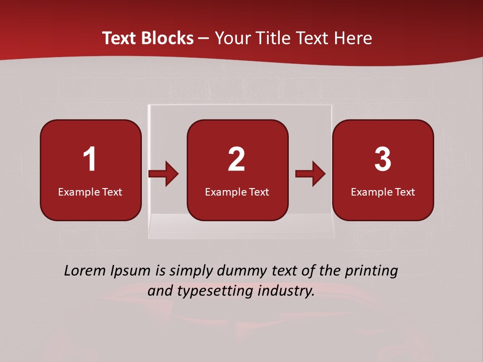 Wall Modern Lcd PowerPoint Template