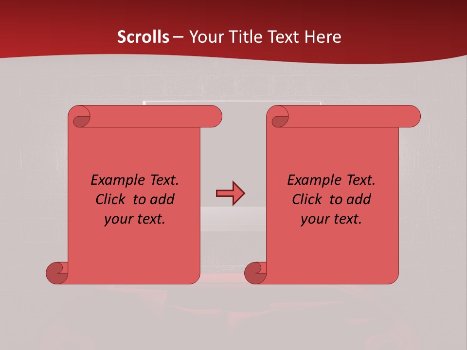 Wall Modern Lcd PowerPoint Template