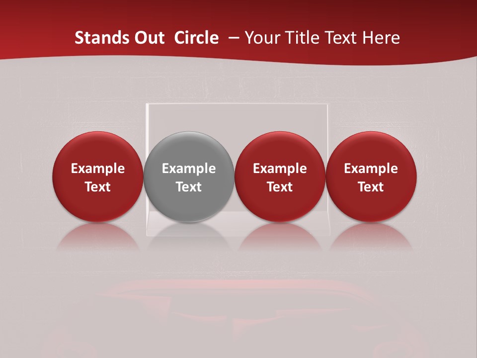 Wall Modern Lcd PowerPoint Template