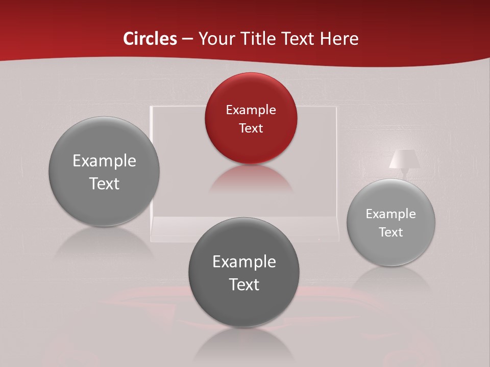 Wall Modern Lcd PowerPoint Template