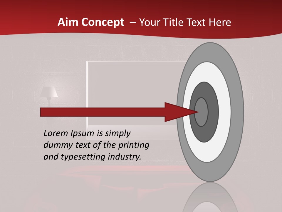 Wall Modern Lcd PowerPoint Template