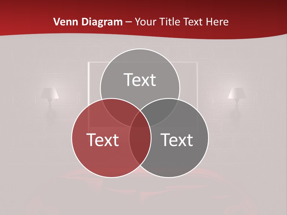 Wall Modern Lcd PowerPoint Template