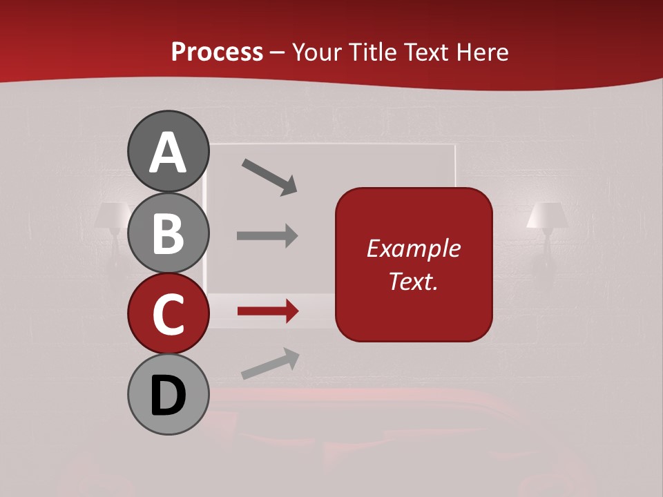 Wall Modern Lcd PowerPoint Template