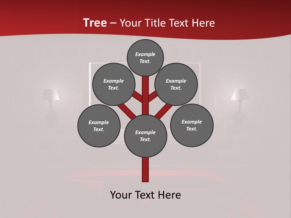 Wall Modern Lcd PowerPoint Template