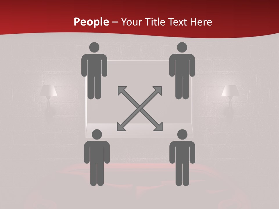 Wall Modern Lcd PowerPoint Template