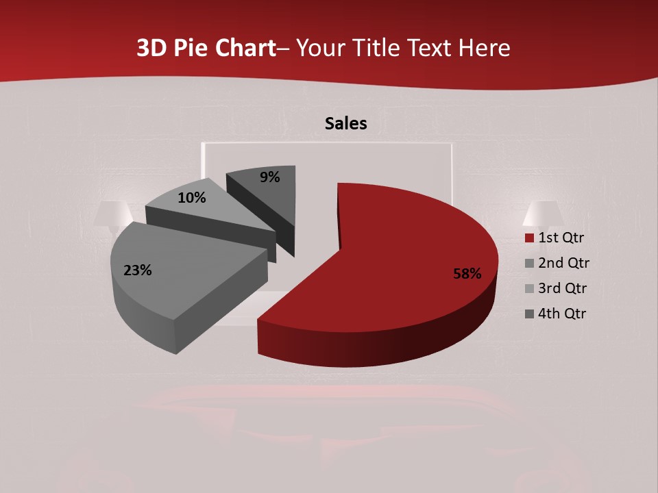 Wall Modern Lcd PowerPoint Template