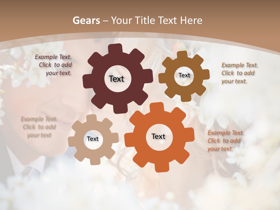 Happy Springtime Groom PowerPoint Template