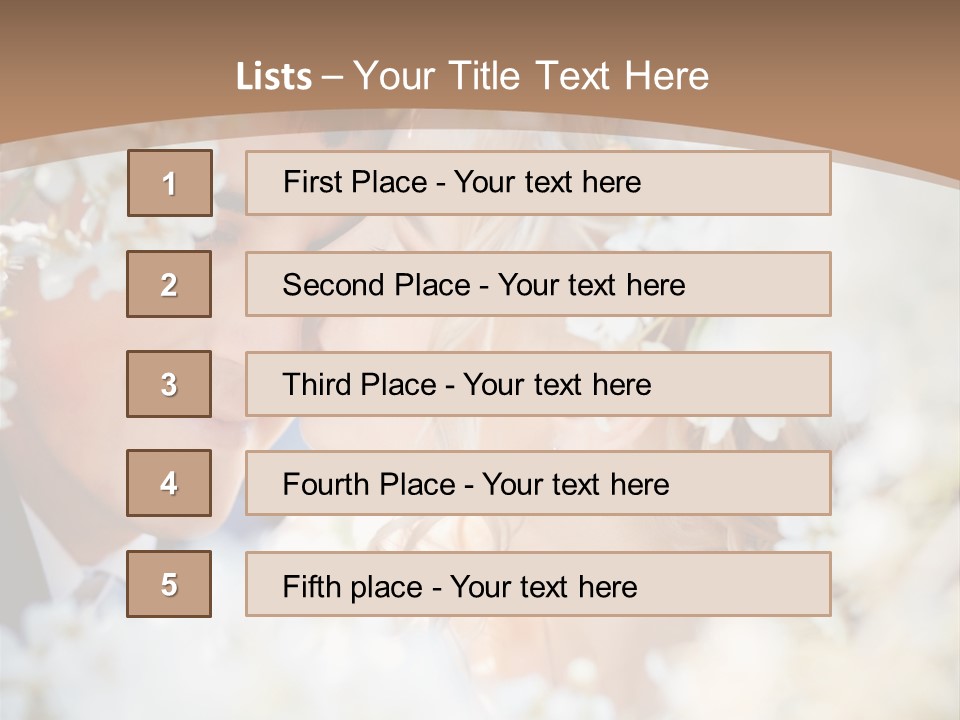 Happy Springtime Groom PowerPoint Template