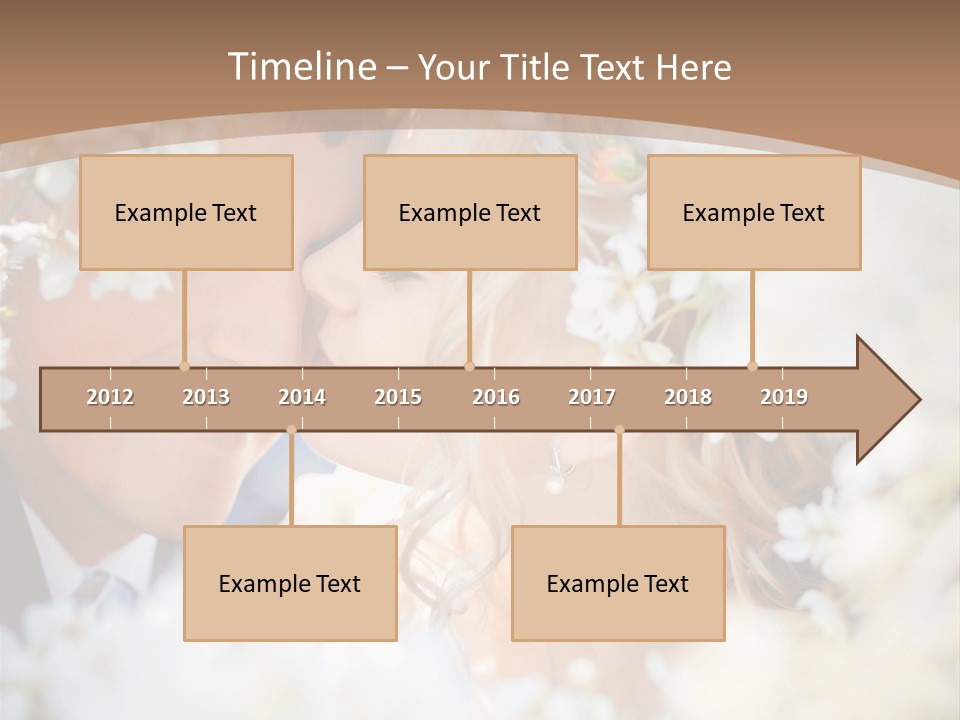 Happy Springtime Groom PowerPoint Template