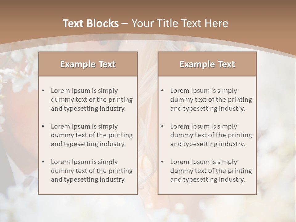 Happy Springtime Groom PowerPoint Template