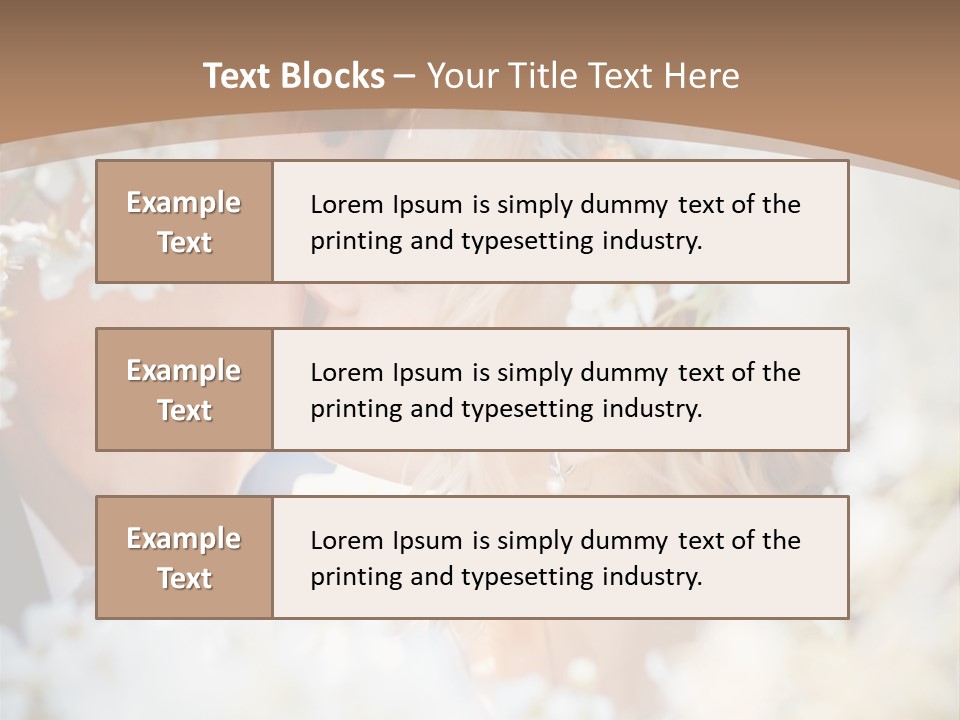 Happy Springtime Groom PowerPoint Template