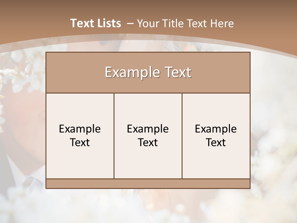 Happy Springtime Groom PowerPoint Template