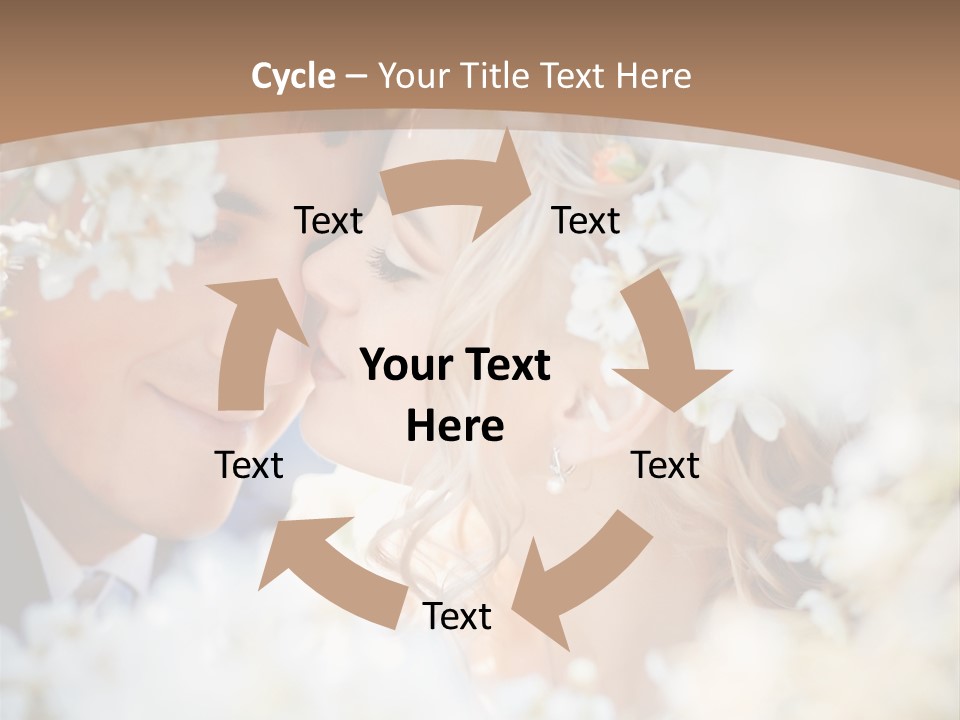 Happy Springtime Groom PowerPoint Template