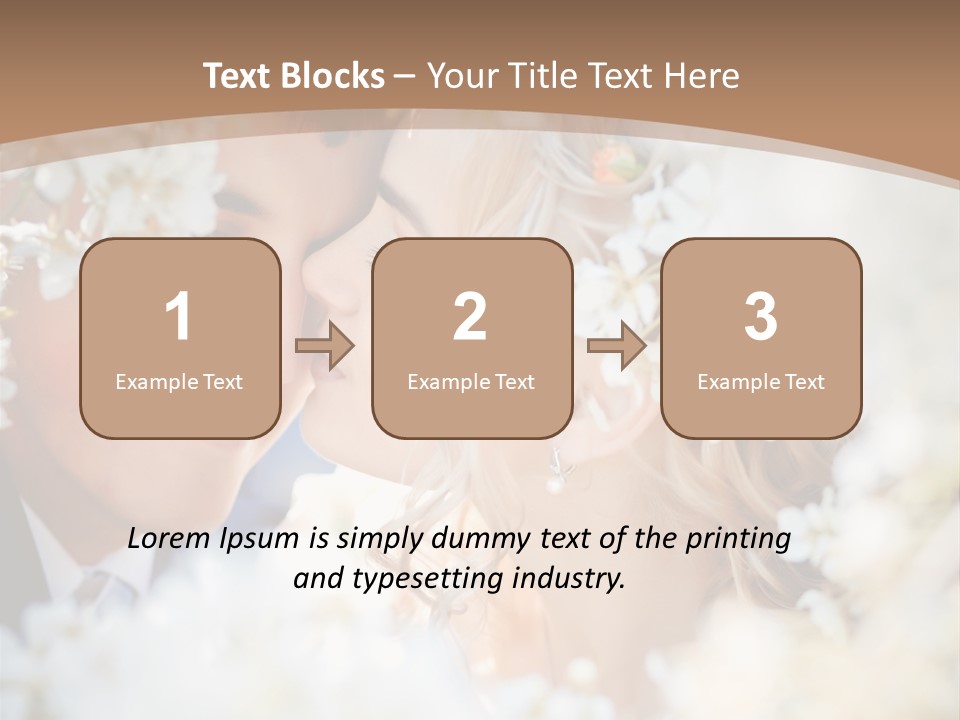 Happy Springtime Groom PowerPoint Template