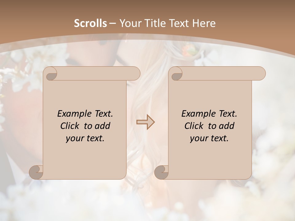 Happy Springtime Groom PowerPoint Template