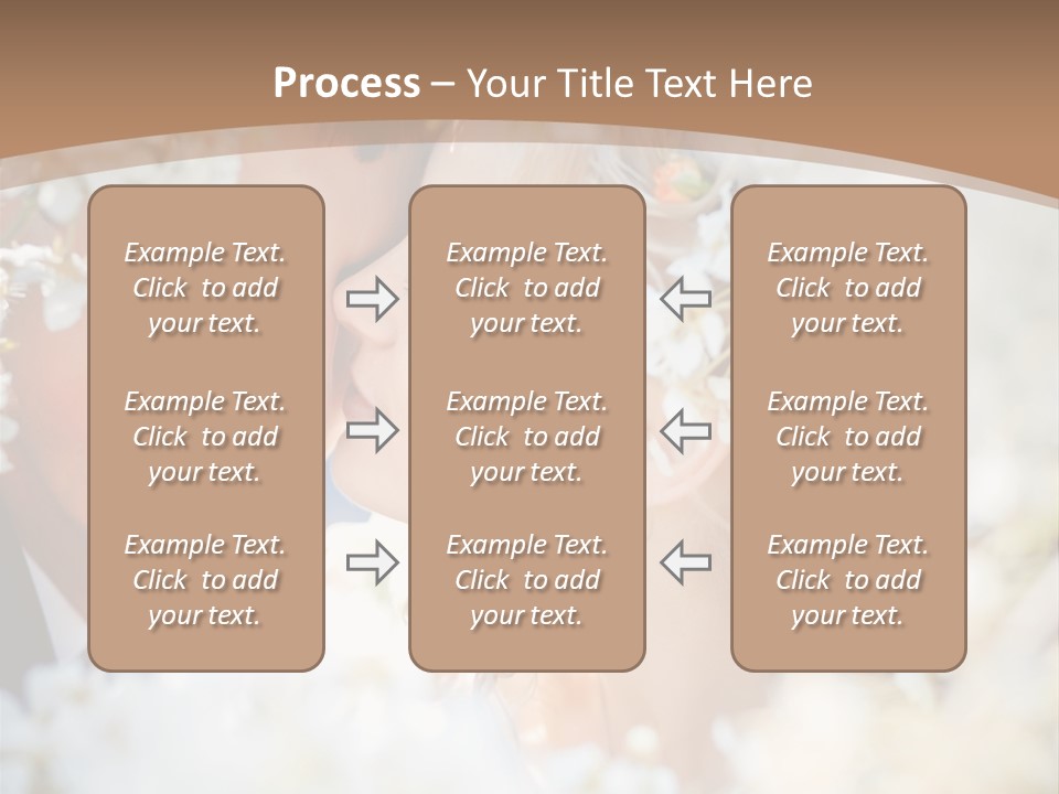 Happy Springtime Groom PowerPoint Template