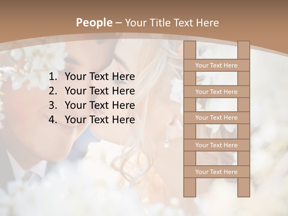 Happy Springtime Groom PowerPoint Template