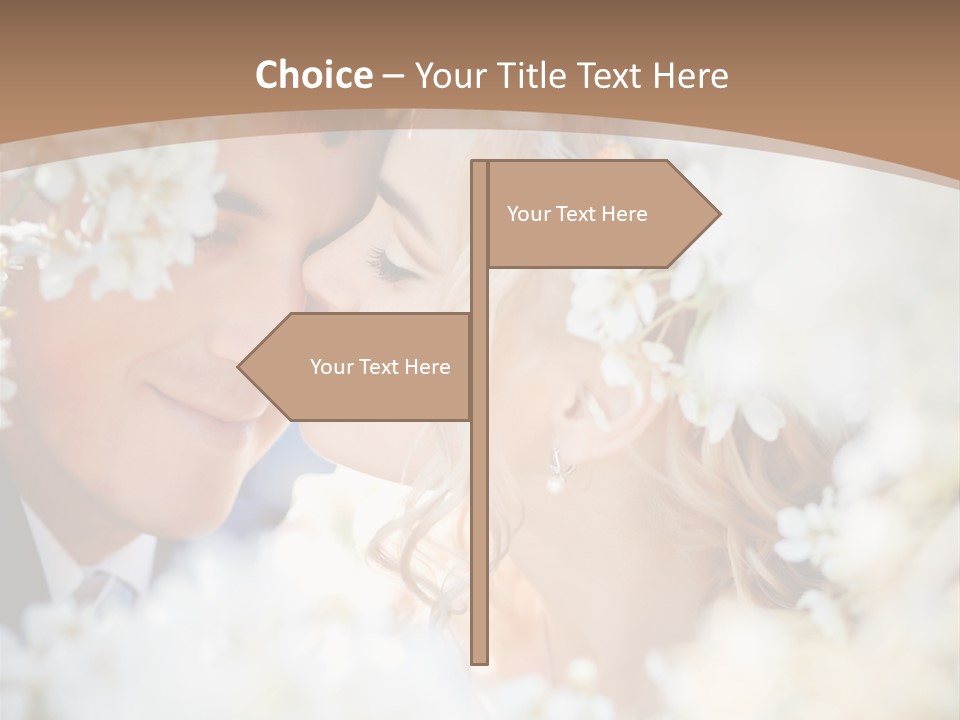 Happy Springtime Groom PowerPoint Template
