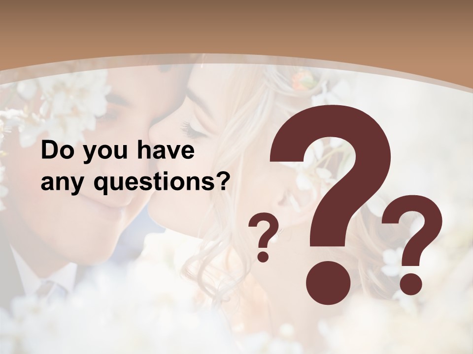 Happy Springtime Groom PowerPoint Template