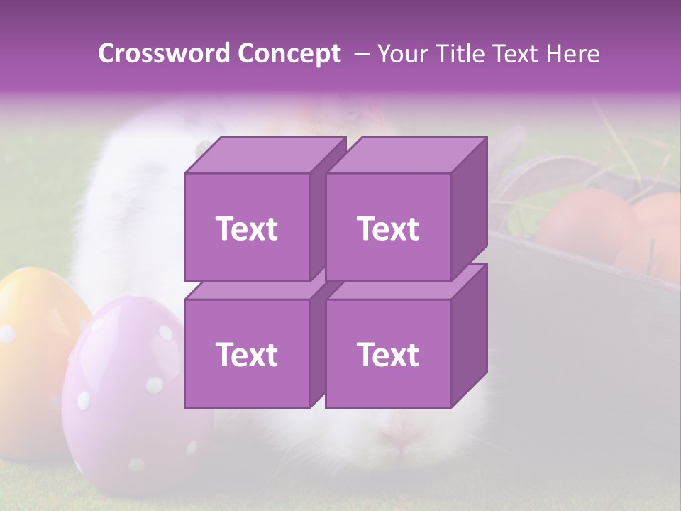 Concept Grass Easter PowerPoint Template