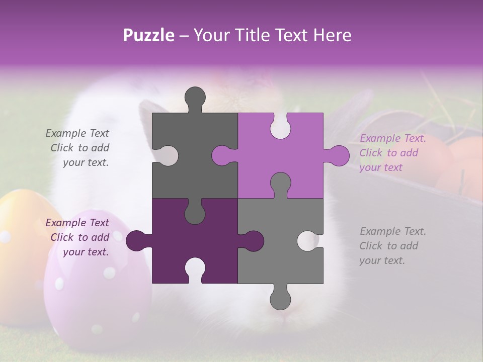 Concept Grass Easter PowerPoint Template