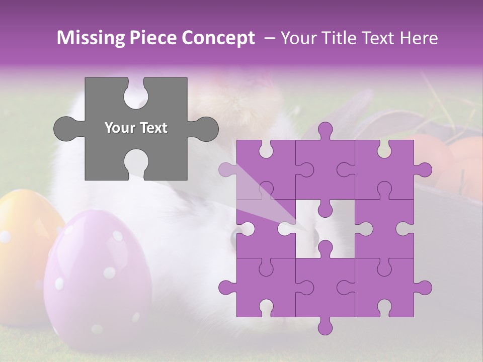 Concept Grass Easter PowerPoint Template
