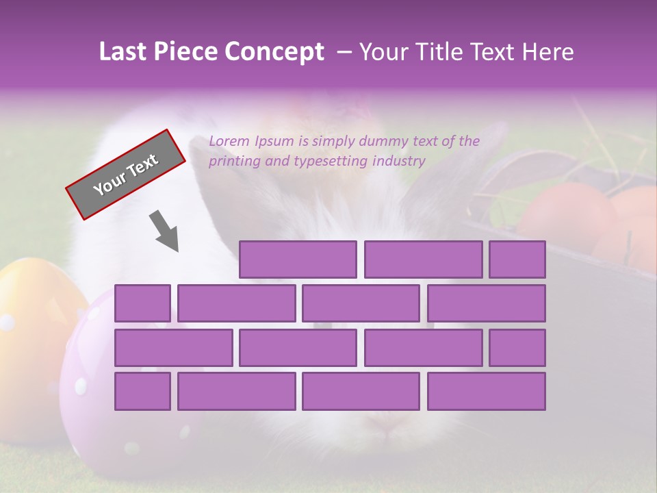 Concept Grass Easter PowerPoint Template
